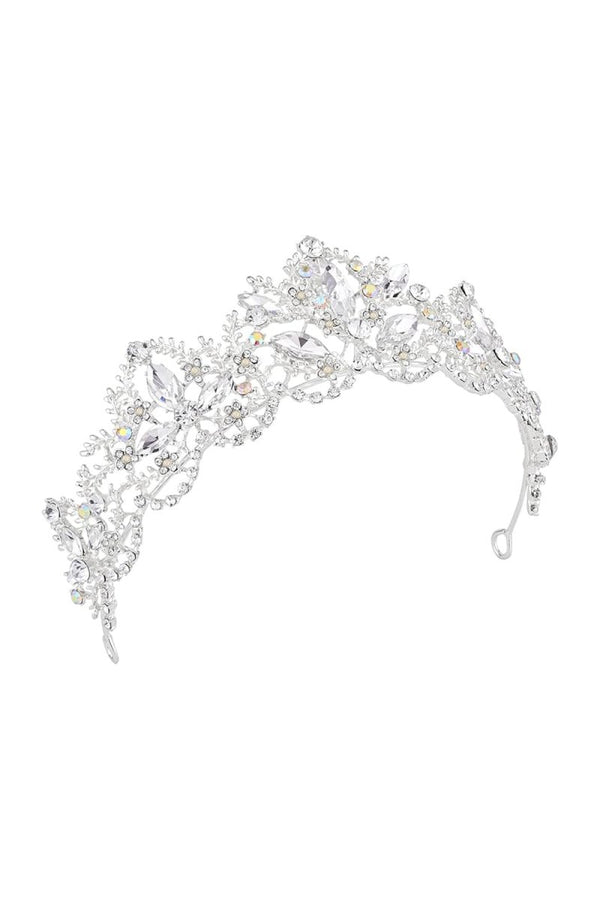 Crystal Baroque Vintage Rhinestone Tiara - KissProm