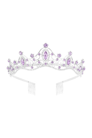 Purple Princess Prom Queen Tiaras - KissProm
