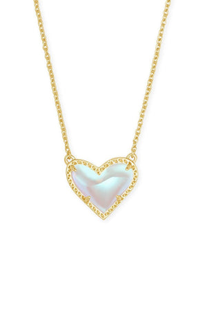 Heart Pendant Adjustable Clavicle Necklace - KissProm