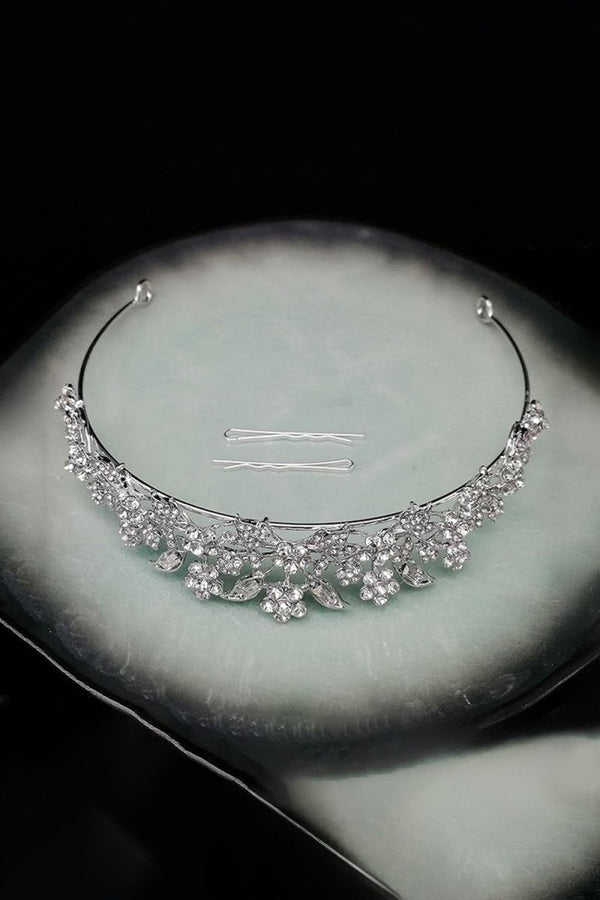 Rhinestone Crystal Tiaras and Crowns Headband For Women - KissProm
