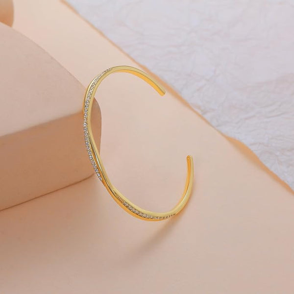 Silver Wave Adjustable Open Bracelets - KissProm