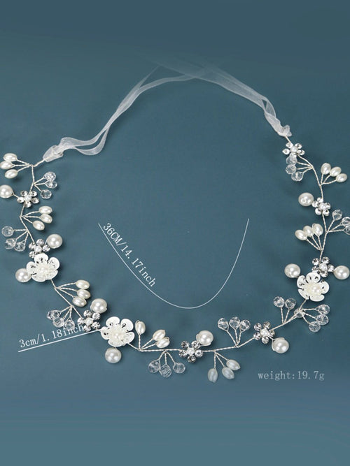 Flower Girl Pearl Headband - KissProm