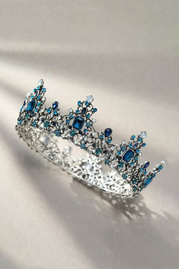 Baroque Colorful Crystal Crown - KissProm