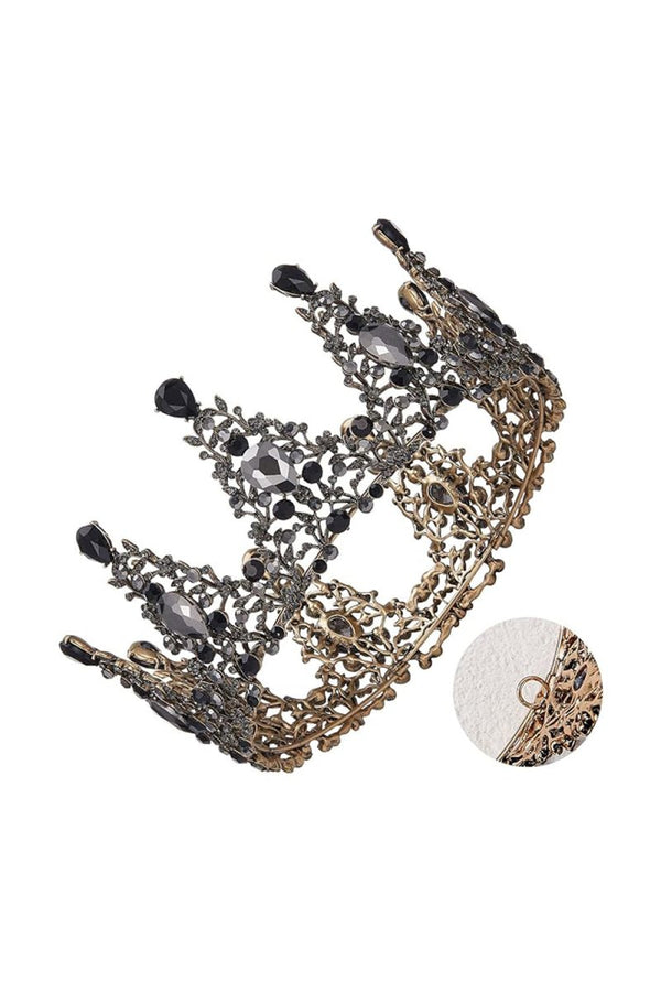 Baroque Crystal Crowns for Women - KissProm