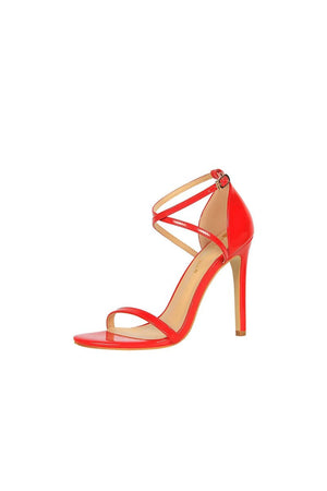 Black Stiletto Sandals - KissProm