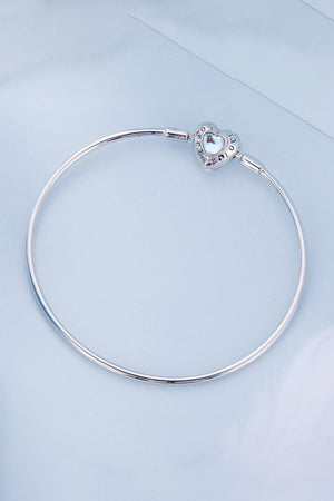 Blue Heart Moonstone Bracelet Perfect Gift - KissProm