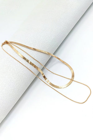 Bohemian Gold Layered Necklace