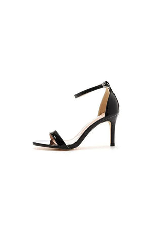 Casual Open Toe Stiletto Ankle - strap High Heels - KissProm