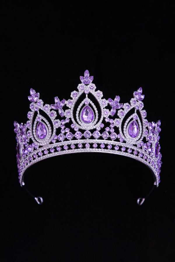 Chic Green Crystal Tiara - KissProm