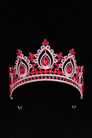 Chic Green Crystal Tiara - KissProm