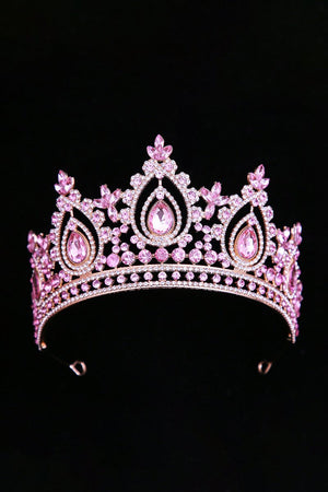 Chic Green Crystal Tiara - KissProm
