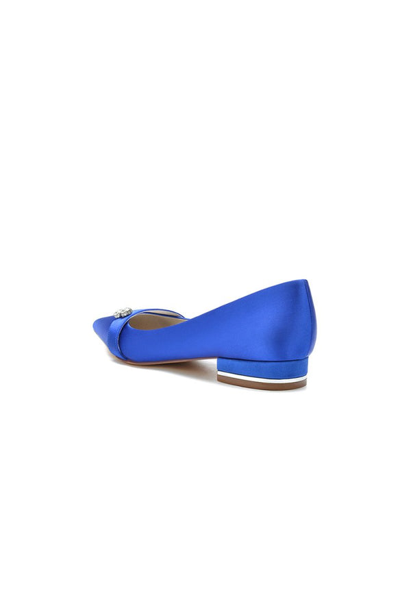 Crystal Cocktail Pointed Toe Flats - KissProm