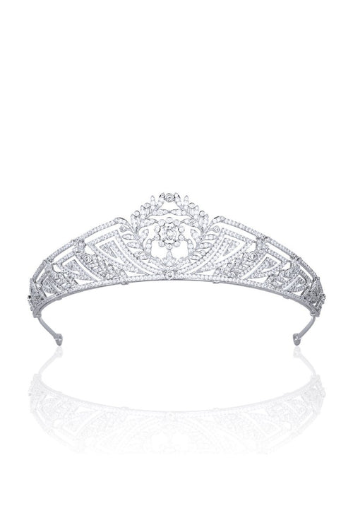 Crystal Zircon Crown - KissProm