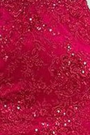 Elaraine | Hot Pink - V Neck Bodycon Sequins Short Homecoming Dresses With Appliques