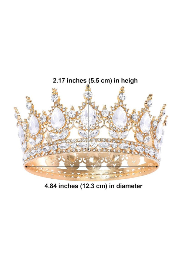 Feltent Gold Queen Crown - KissProm