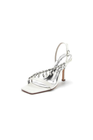 Fuchsia Wedding Shoes with Rhinestone - KissProm