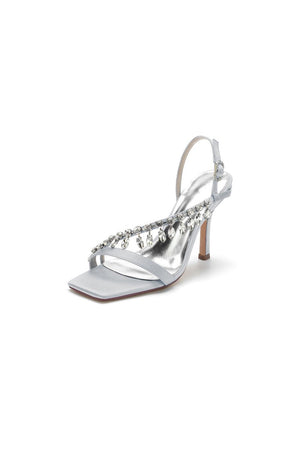 Fuchsia Wedding Shoes with Rhinestone - KissProm