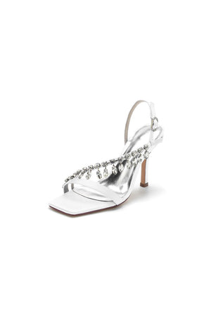 Fuchsia Wedding Shoes with Rhinestone - KissProm