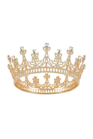 Gold Queen Party Halloween Crown - KissProm