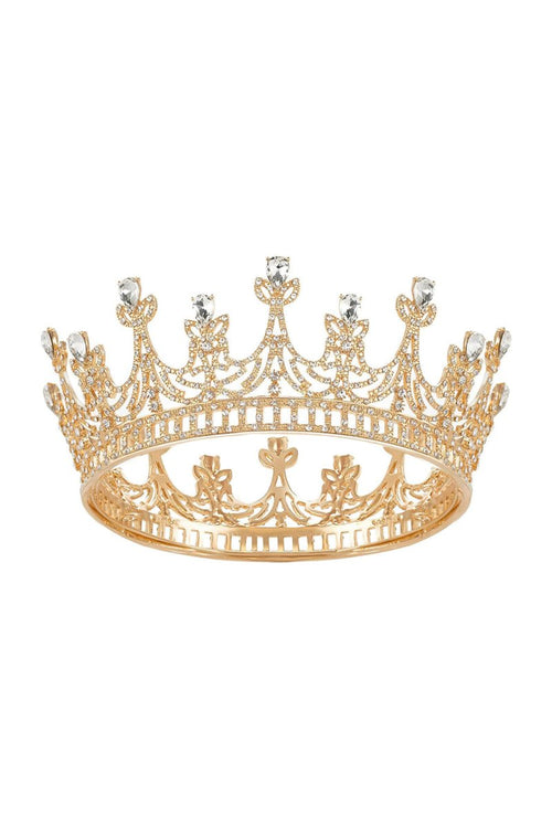 Gold Queen Party Halloween Crown - KissProm