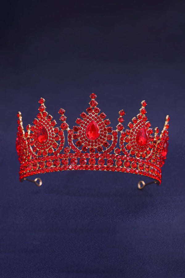 Half Circle Crystal Tiara - KissProm