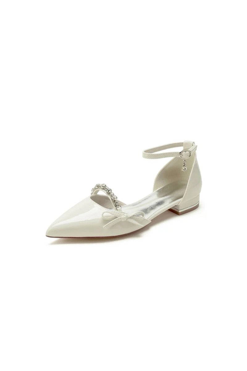 Ivory Women's Shoes with Silver Accents - KissProm