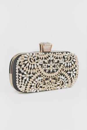 Luxurious Flower Clutch Bag