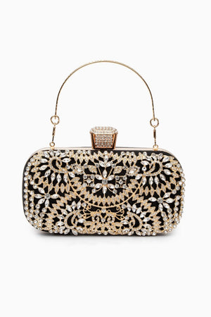 Luxurious Flower Clutch Bag