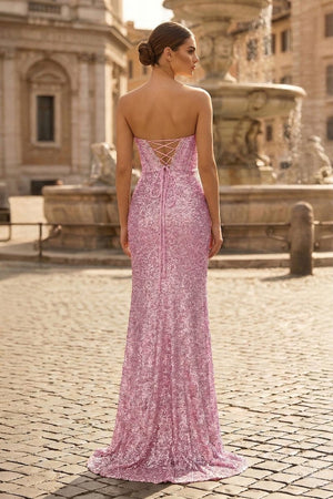 Sweetheart Sequins Mermaid Prom Dress With Beading - KissProm