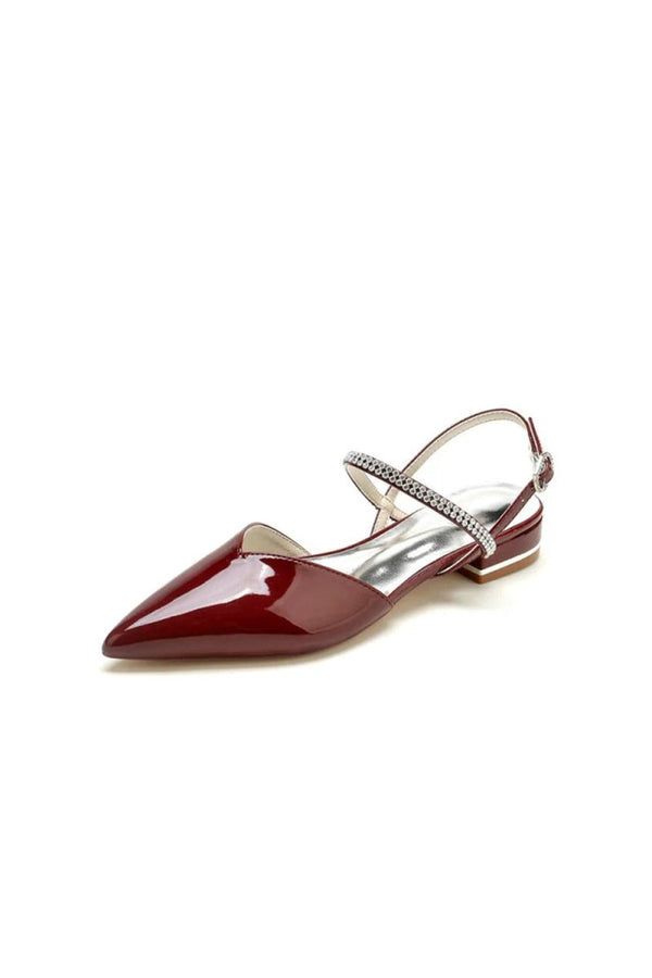 Nude Pink High Heels with Silver Trim - KissProm