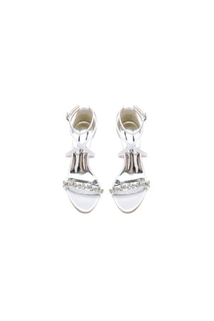 Open Toe Cross Strap High Heels Party - KissProm
