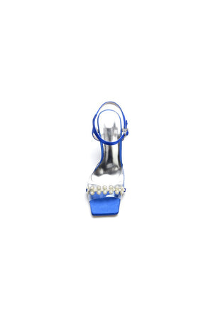 Open Toe Party Sandals with Pearl - KissProm