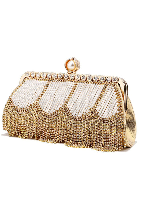 Party Beading Handbag Banquet All Match Bag - KissProm