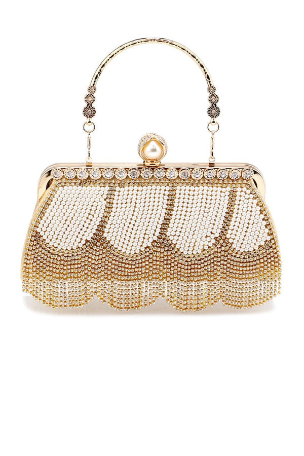 Party Beading Handbag Banquet All Match Bag - KissProm