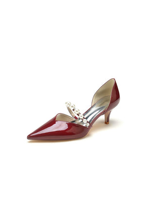 Pearl Wedding Pumps - KissProm