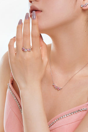 Petite Pear Half Band Ring - KissProm
