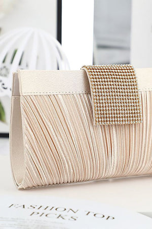 Pink Check Square Handbag - KissProm