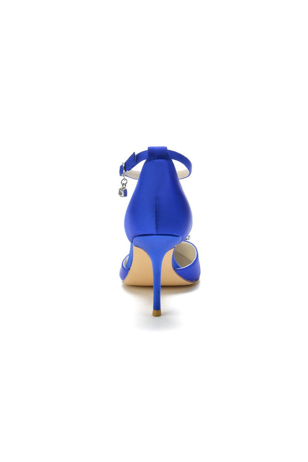 Pointed Toe Rhinestone Party Shoes - KissProm