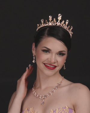 Champagne Tiaras for Women