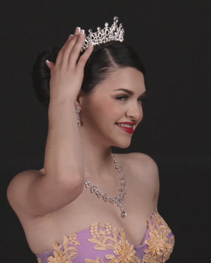 Sliver Tiara and Crown for Women