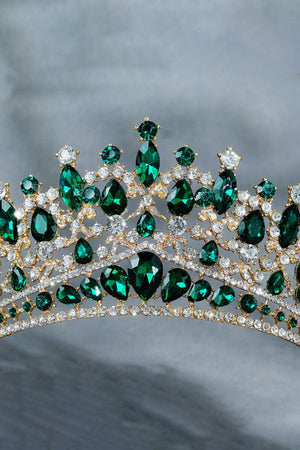 Purple Princess Rhinestone Crowns for Women - KissProm