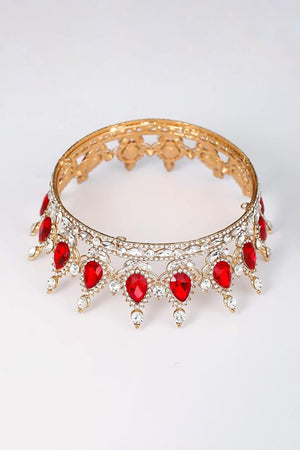 Queen Rhinestone Party Crowns - KissProm
