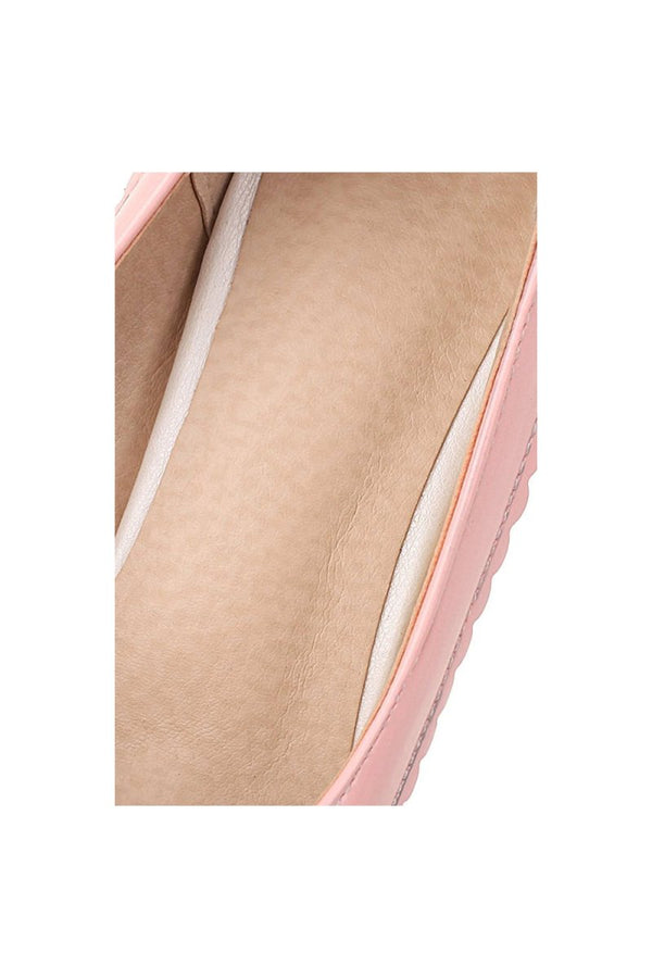 Retro Bow Pearl High Heels Shoes - KissProm