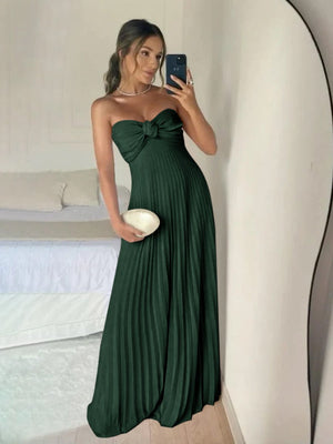A Line Light Pink Sweetheart Chiffon Long Prom Dress – Prom Dresses by KissProm | Available at KissProm
