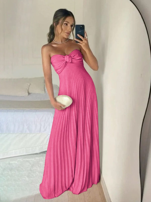 A Line Light Pink Sweetheart Chiffon Long Prom Dress – Prom Dresses by KissProm | Available at KissProm