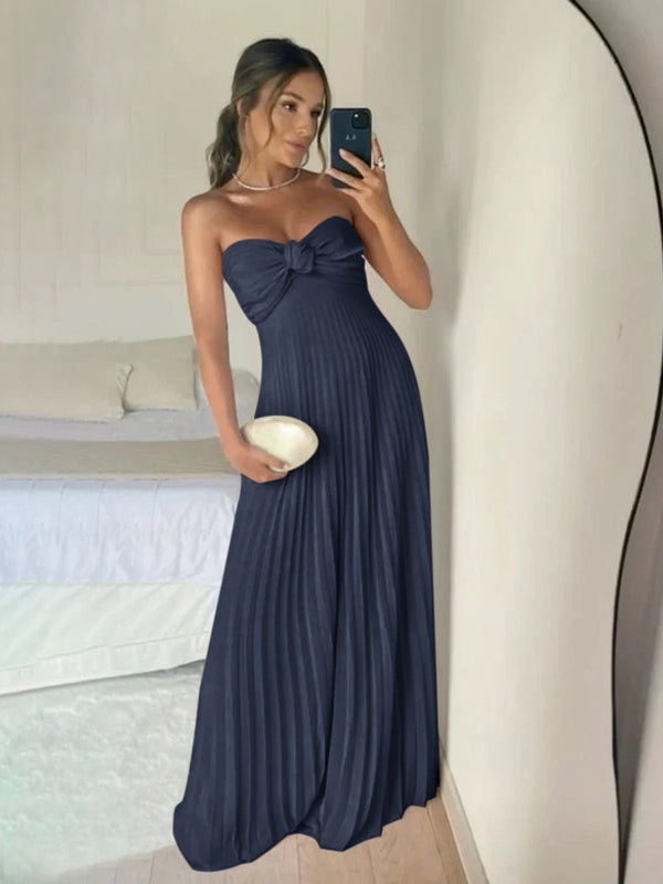 A Line Light Pink Sweetheart Chiffon Long Prom Dress – Prom Dresses by KissProm | Available at KissProm