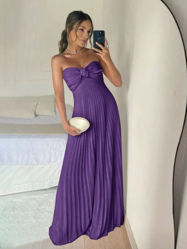 A Line Light Pink Sweetheart Chiffon Long Prom Dress – Prom Dresses by KissProm | Available at KissProm