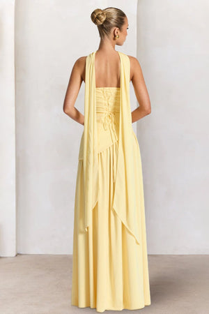 Pink - Strapless Sheath Chiffon Long Prom Dresses With Slit – Prom Dress by KissProm | Available at KissProm