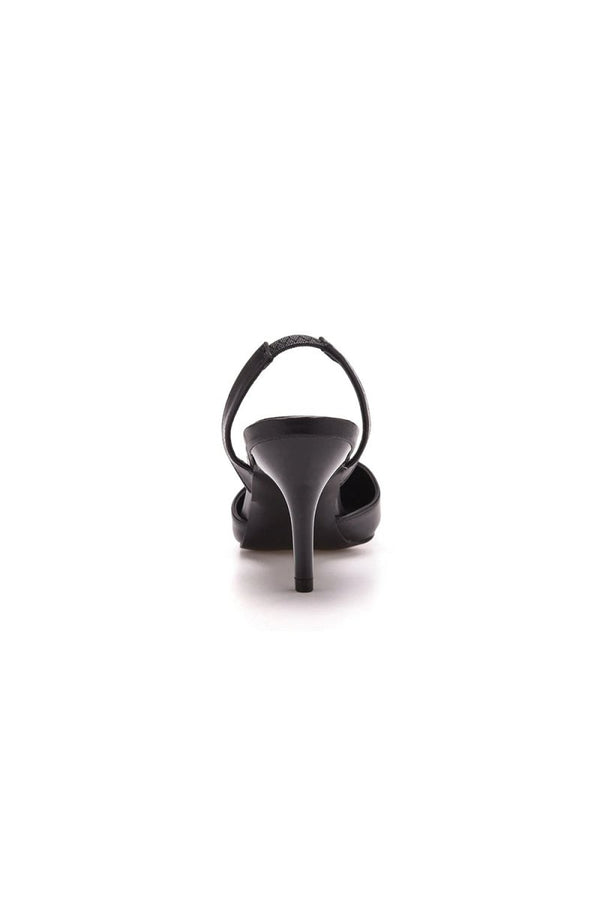 Simple Elegant Pointed Toe Stiletto Slingback High Heels - KissProm
