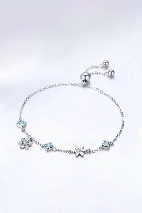 Snowflower Bolo Bracelet Bridesmaid Gift - KissProm